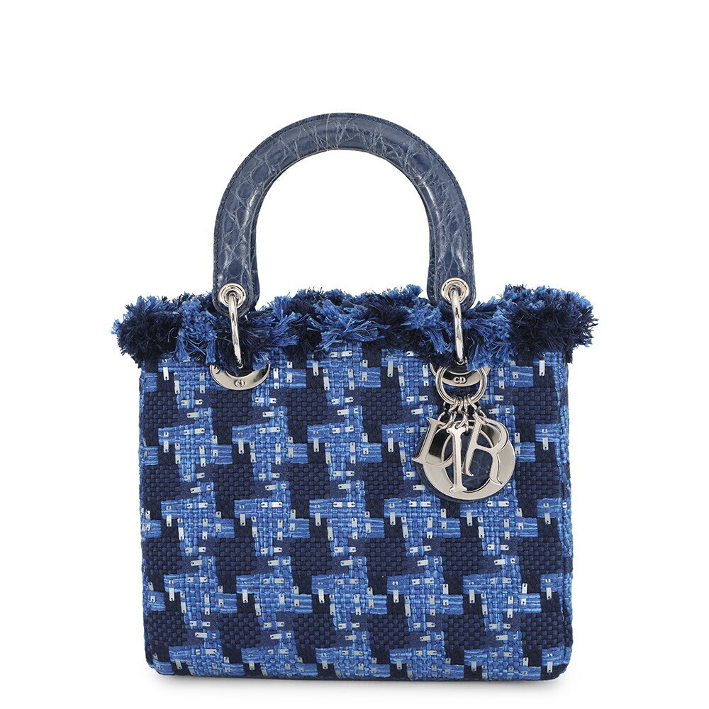 Christian Dior handbag Lady Tweed bag
